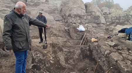 Prof. Ovcharov Wraps Up Digs Season at Perperikon, Adds New Finds