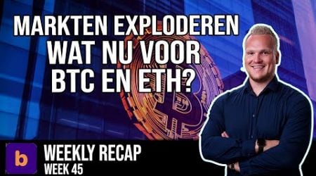 RENTE VERLAGING &amp; Trump de WINNAAR! - Wat verder te verwachten? - Bitcoin (BTC) &amp; Ethereum (ETH)