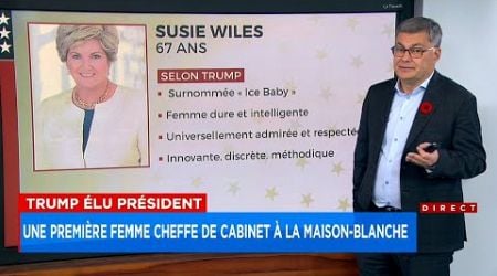 Qui est Susie Wiles, la nouvelle cheffe de cabinet de Donald Trump? - Explications