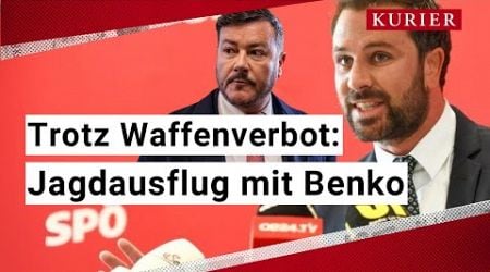 Trotz Waffenverbot: Dornauer geht mit Benko auf Jagd