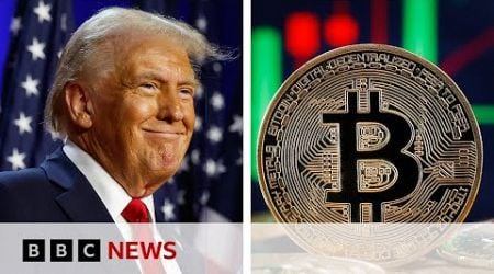 Bitcoin trades at record high following Trump US election win | BBC News