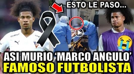 Como MURIO Marco Angulo jugador ecuatoriano Liga de Quito, tras un accidente LA VERDAD que paso 2024