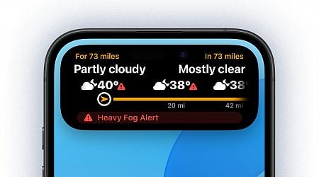 Weather on the Way Update Brings Live Activity Support, Real-Time Route Weather Tracking