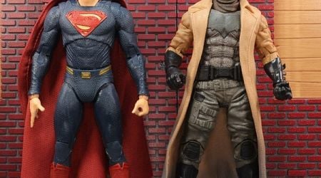 Batman V Superman: Dawn Of Justice DC Multiverse Doomsday & Superman Action Figure Two-Pack Video Review And Images