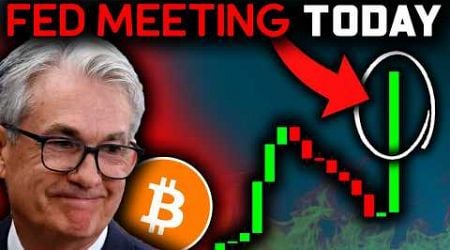 BITCOIN PUMP: FED RATE CUT TODAY (Get Ready)!! Bitcoin News Today &amp; Ethereum Price Prediction!