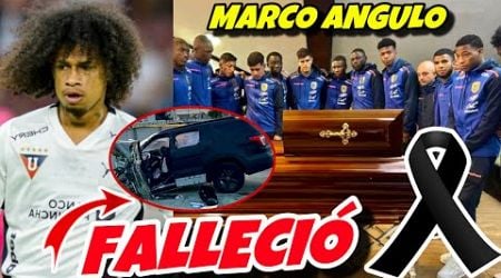 FALLECI0 MARCO ANGULO JUGADOR DE LA LIGA DE QUITO