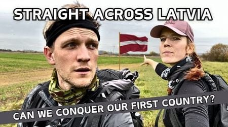 Can We Cross Latvia in a Completely Straight Line? - Straight Across LATVIA Ep.1