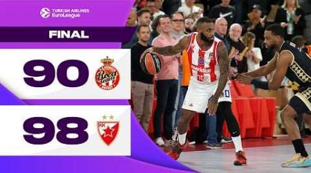 Zvezda SHINES BRIGHT in the FINAL quarter| Monaco - Crvena Zvezda | BASKETBALL HIGHLIGHTS R8 2024-25