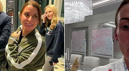 Coleen Rooney's astonishing list of family rules spotted in background of I'm A Celeb video