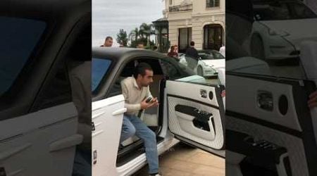 Billionaire ultimate boss getting out his RR Mansory at Casino #billionaire #monaco#luxury#lifestyle