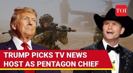 Trump&#39;s Big Surprise: Appoints Fox News Anchor Pete Hegseth As U.S. Defence Secretary