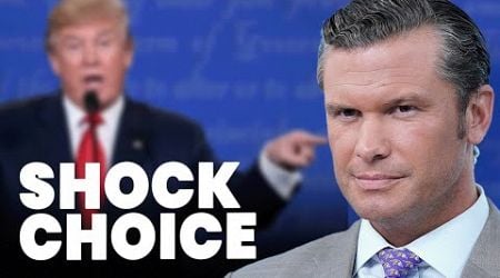 No one predicted Trump&#39;s top defence role for Pete Hegseth