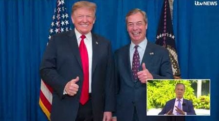 Nigel Farage: UK needs to &#39;roll out red carpet&#39; for Trump to mend UK-US relations | ITV News