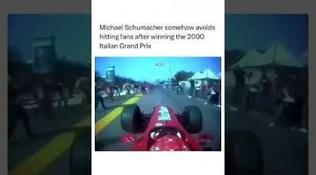 Michael Schumacher&#39;s Heart Stopping Moment at Monza!