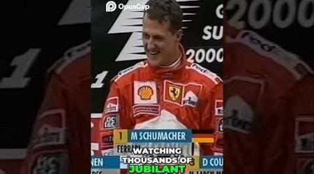 Schumacher&#39;s Tearful Tribute (41st Victory Celebration!)