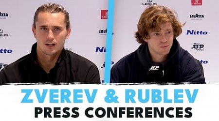 Zverev &amp; Rublev React To Round Robin Clash | Nitto ATP Finals 2024