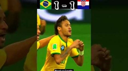 Brazil vs Croatia 2014 | FIFA World Cup | Bra 3 - 1 Cro | Neymar junior #football #goals #shorts