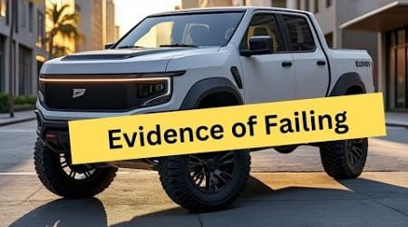 EV Pickup-Makers Have Chosen The Wrong Targets. Evidence Mounts Cybertruck, Rivian Are Failing