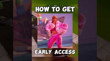 How to get Ice Spice early access #fortnite #fortniteclips