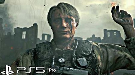 Death Stranding PS5 Pro - All Clifford Unger Boss Fights &amp; Ending (Mads Mikkelsen) 4K 60FPS