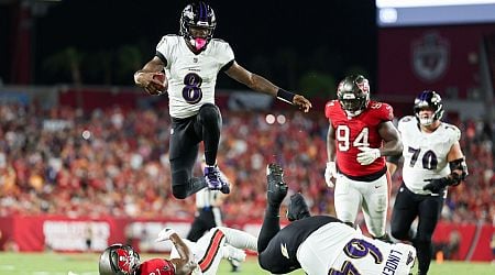 Lamar Jackson, Ravens overpower Buccaneers in MNF win