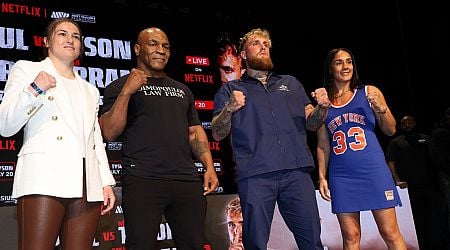 Katie Taylor v Amanda Serrano press conference LIVE updates from the Mike Tyson v Jake Paul event