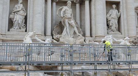 Trevi Fountain's panoramic catwalk inaugurated