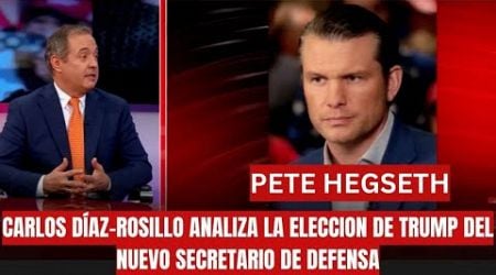 Trump elige al presentador de Fox News Pete Hegseth como secretario de Defensa