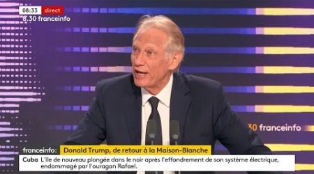 Le 8h30 FranceInfo de Dominique De Villepin jeudi 7 novembre 2024