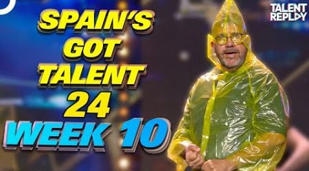 Spain&#39;s Got Talent 2024 WEEK 10 ALL AUDITIONS!