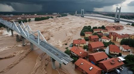 Spain is sinking AGAIN! Tragedy in Almeria, Flooding submerged roads and cars