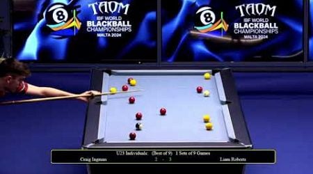 Table 1 - Fri 8 Nov - World Blackball Championships - Malta 2024 - Part 2