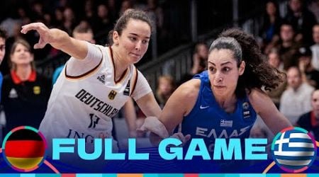 Germany v Greece | Full Basketball Game | FIBA Women&#39;s EuroBasket 2025 Qualifiers