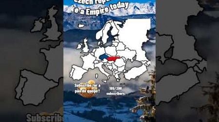 If czech republic make an Empire today #mapping #maps #shorts #fyp