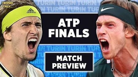 Zverev vs Rublev | ATP Finals 2024 | Tennis Preview &amp; Prediction