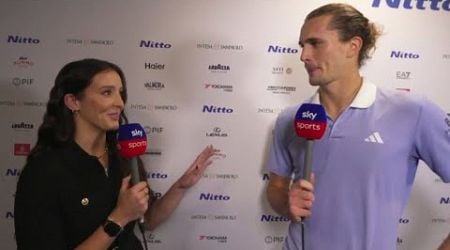 Alexander Zverev in awkward interview with Laura Robson as star told &#39;get away from me&#39;