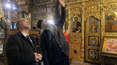 Culture Minister Visits Rila Monastery, Gets Briefed on Restoration Activities