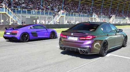 Tuner Cars Drag Race! 1040HP Civic, 750HP BMW M5, ABT RS4+, Plaid, 991 GT3 RS iPE, 650HP ABT SQ7