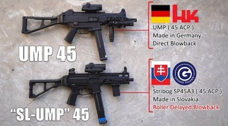 The UMP 45 Alternate - Stribog SP45A3 (Roller-delayed SMG/PCC) from Slovakia First Shots