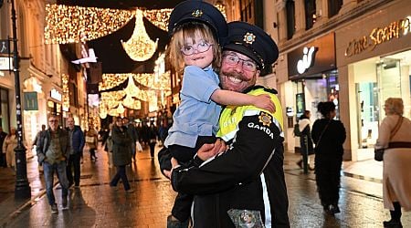 Jingle all the way as Grafton Street Christmas lights get the big switch on