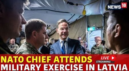 Latvia Military Exercise 2024 | NATO Chief Attends Latvia Military Power 2024 Live | Latvia Parade