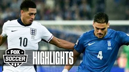 Greece vs. England UEFA Nations League Highlights | FOX Soccer