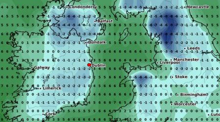 Ireland weather: Weather maps show which areas could get -6 degrees and snow within days