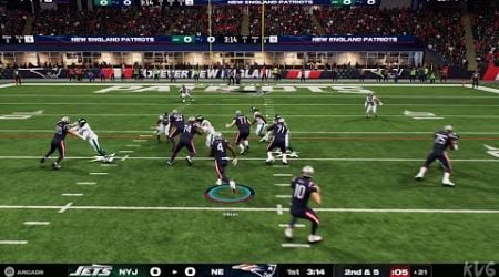 Madden NFL 25 - New York Jets vs New England Patriots - Gameplay (PS5 UHD) [4K60FPS]