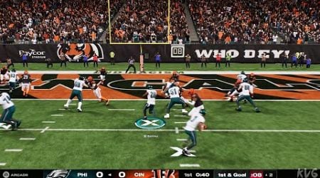 Madden NFL 25 - Philadelphia Eagles vs Cincinnati Bengals - Gameplay (PS5 UHD) [4K60FPS]