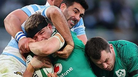 What time and TV channel is Ireland v Argentina on tonight?