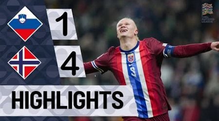 Slovenia vs Norway 1-4 HIGHLIGHTS | UEFA Nations League 2024