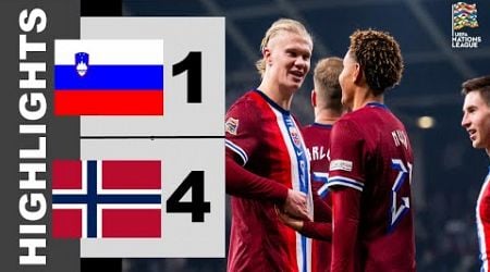 Slovenia vs Norway 1-4 Highlights Goals | Nations League 2024