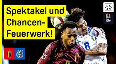 Grandioser Spielzug wird belohnt: Belgien - Italien | UEFA Nations League | DAZN Highlights