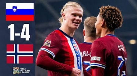 Slovenia vs Norway | 1-4 | Highlights | UEFA Nations League 2024